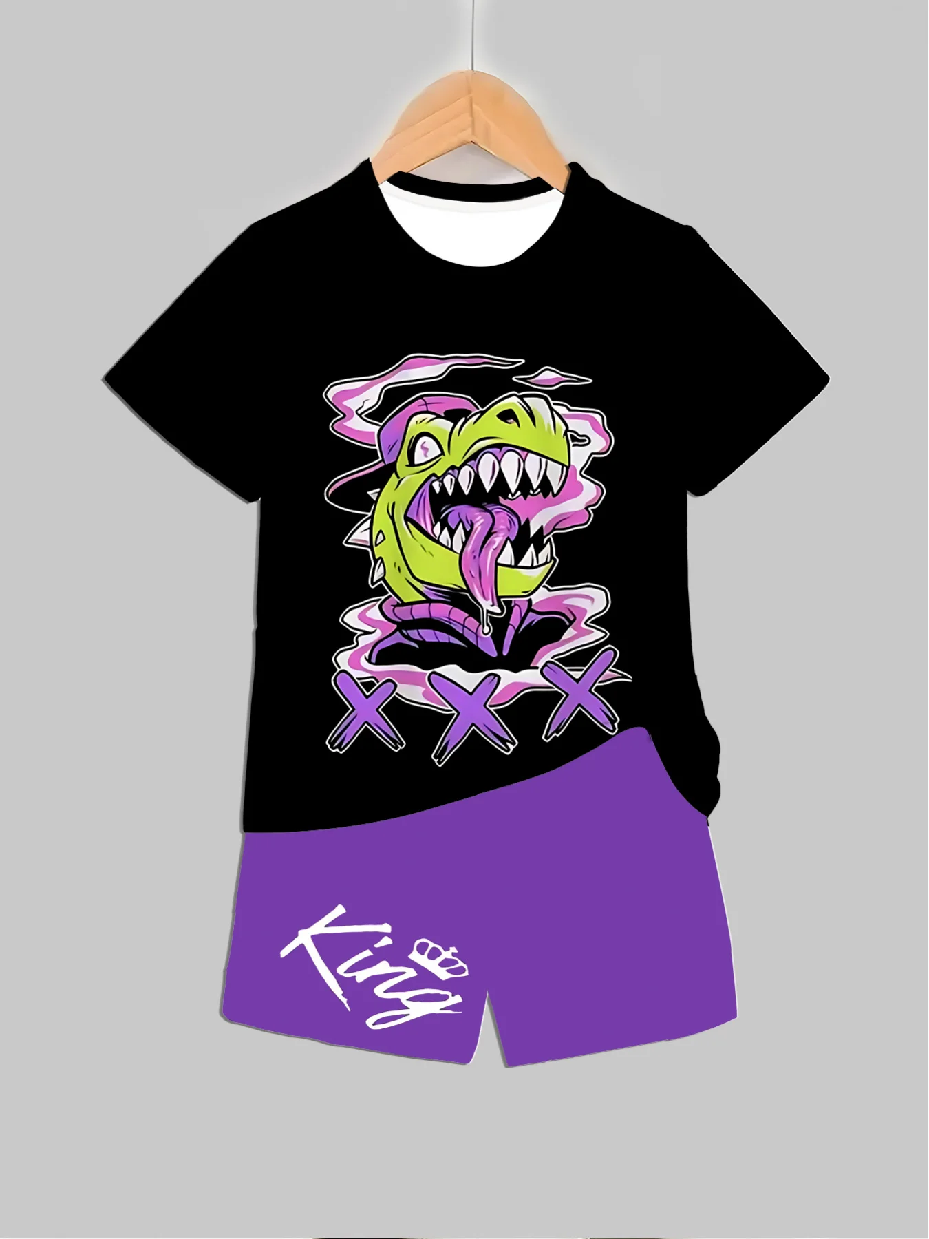 Summer Clothing Baby Girl - Novos conjuntos de roupas com estampa