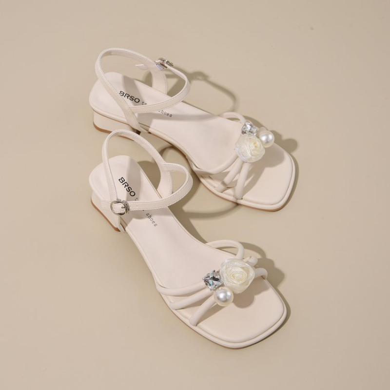 Sandálias Femininas de Salto B - Summer Clothing Stores avaliação e preço