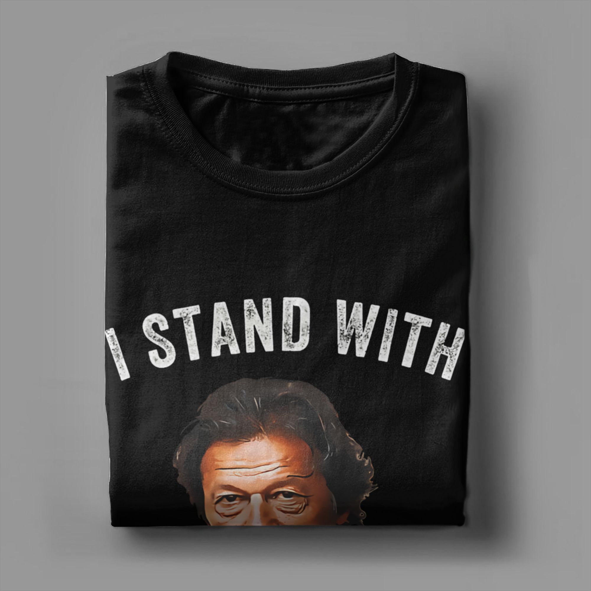 Camiseta masculina I Stand Wit - Summer Clothing Pakistan avaliação e preço